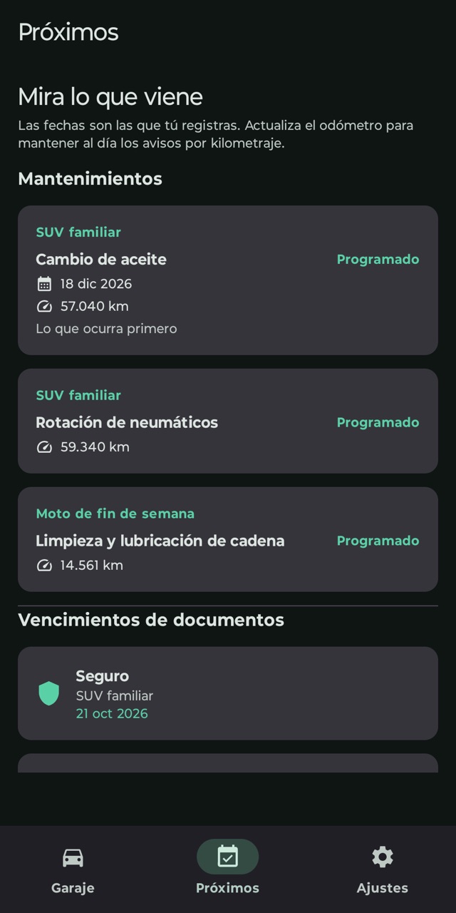 Mantenimientos y renovaciones,
siempre a tiempo