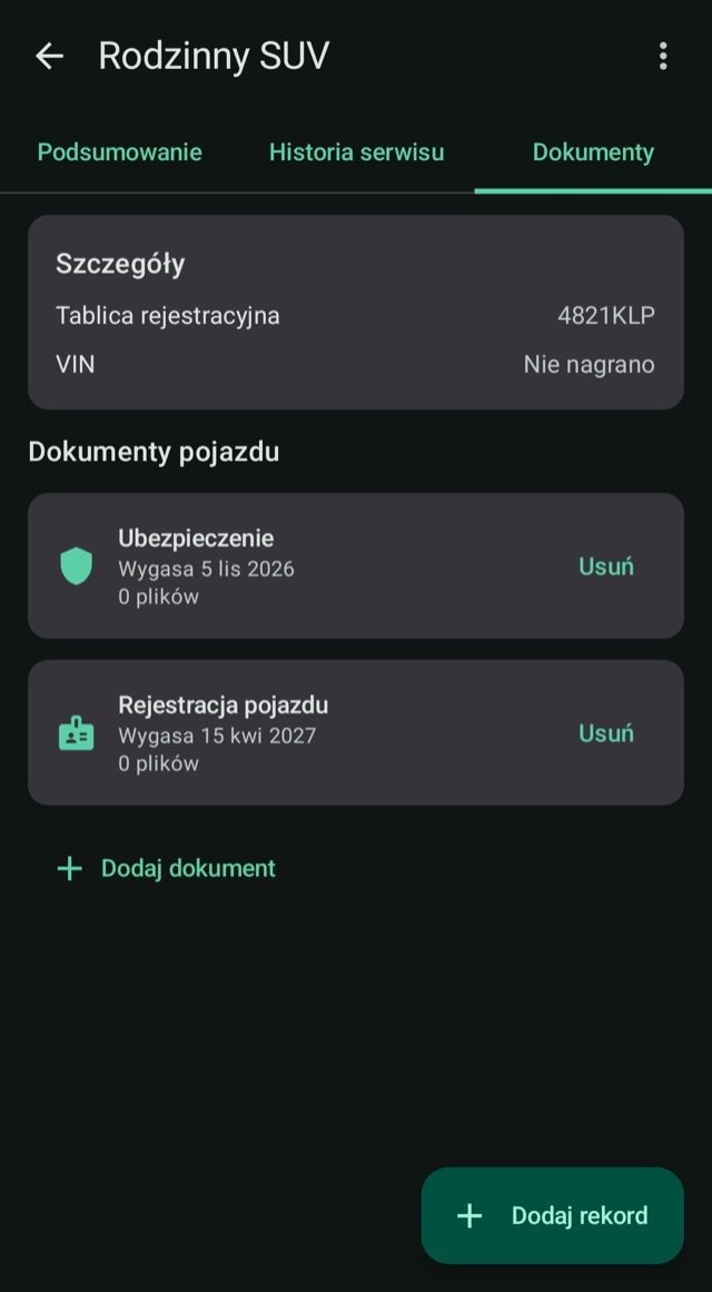 Ubezpieczenie i dokumenty,
bez niespodzianek w datach ważności